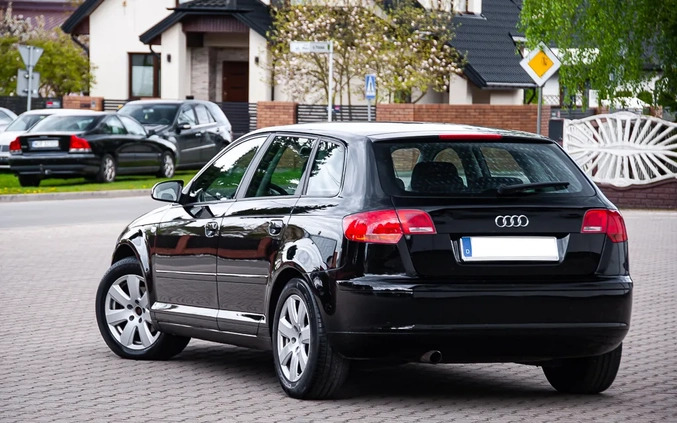 Audi A3 cena 21900 przebieg: 230000, rok produkcji 2007 z Goniądz małe 562